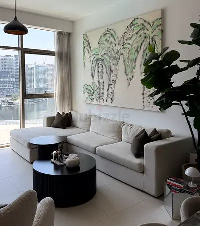Large L-Shape Beige Sofa – Modern Minimalist