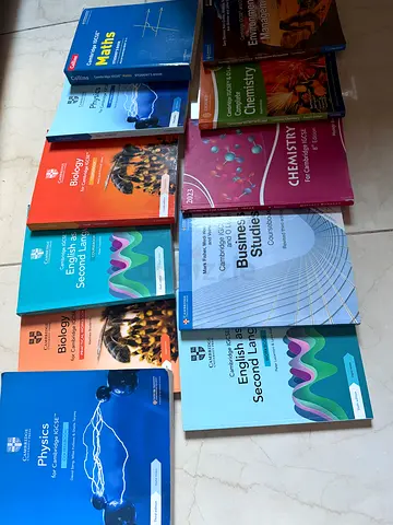 Bundle of Secondary School Science  English Textbooks – Good Condition