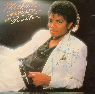 Michael Jackson - SIGNED THRILLER ALBUM