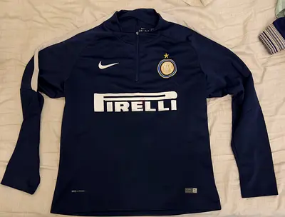 Inter milan long-sleeve athletic top
