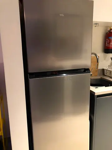 TCL Stainless Steel Top-Freezer Refrigerator - Good Condition
