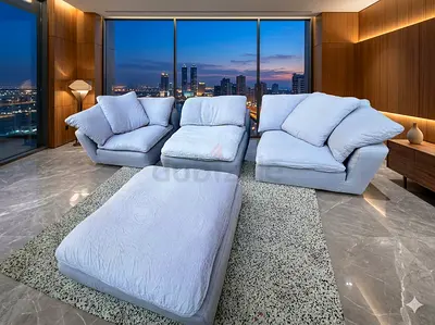 Marina Home feather 🪶 filled modular sofa