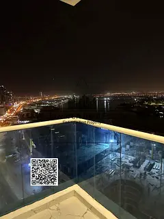 Two bedrooms and a living room for sale with a port view. Installment payments remaining, furnished.