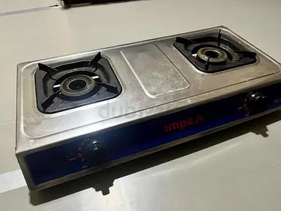 Impex 2-Burner Gas Stove - Used, Working