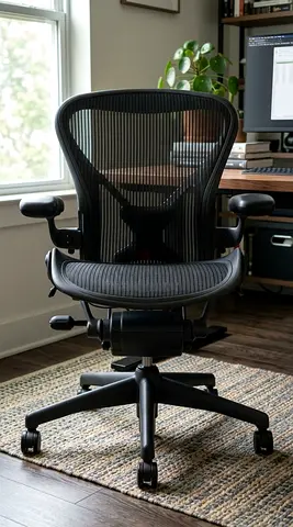 Herman Miller Aeron Chair - Size B, Excellent Condition
