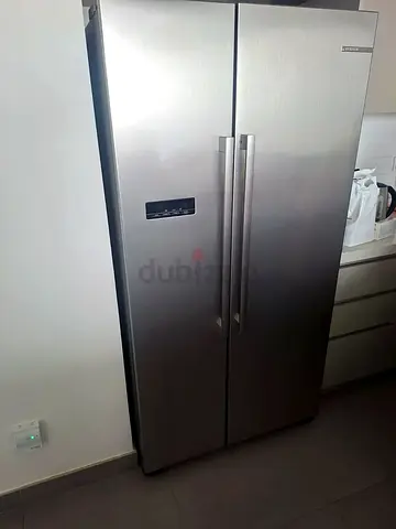 Bosch Side-by-Side model KANO3VL3OMO2 refrigerator with digital touch timer by eszsa
