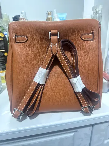 leather bag pack