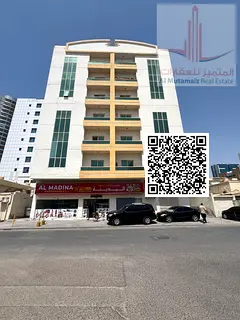 One-bedroom apartment with a balcony in Al Rashidiya 2, next to Falcon Tower. Excellent location.