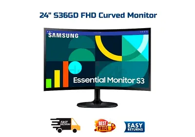 Samsung 24 Inch 100Hz S3 Essential Monitor