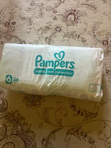 Pampers Pants Size 6 - Unopened Pack (56 pcs)