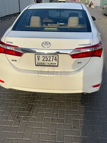TOYOTA COROLLA NICE CAR FOR SALE SE+ 2.0 2015 NEGOTIABLE PRICE
