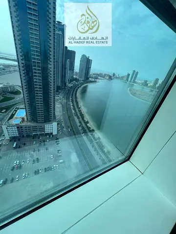 االاطلاله وجميع المميزات في سكن واحد في شقتك غرفتين في الخان ومجاني التكييف والباركنج ومسبح وجيم