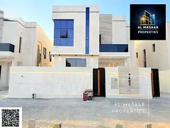 A luxurious villa for sale, combining elegance, comfort, and an ideal location in one of Ajman's
