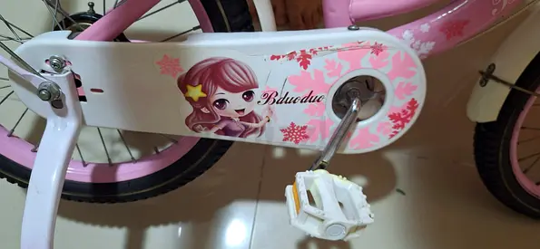 Kids  bicycle  pink.  16  inch