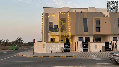 Elegant Two-Story Villa with Rooftop in Al-Haliyo 1: Practical Design and Price Includes Registrati