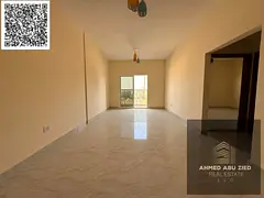 First occupancy, 1BR apartment, hall, 2 baths, balcony open view, central AC, free parking, excellen