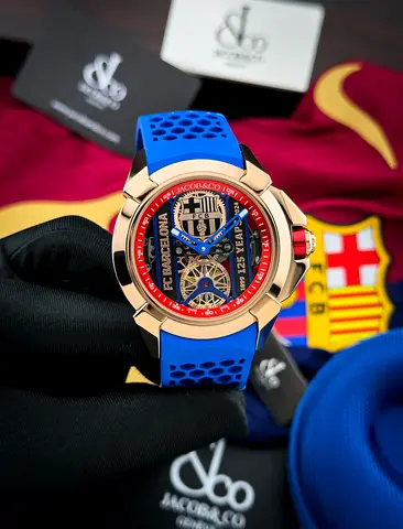 Jacob Co. Epic X Tourbillon FC Barcelona 125th Anniversary Edition