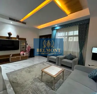 🏡 فيلا مفروشة بالكامل، 6 غرف نوم رئيسية | شاملة الخدمات | الهليو عجمان | 20 ألف شهرياً