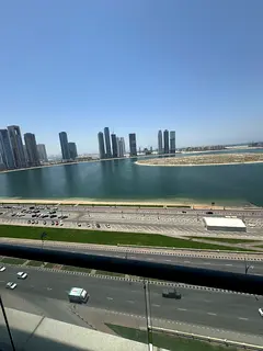 Largest and most beautiful two-bedroom apartment with two living rooms in Al Khan area, Sharjah. Fea