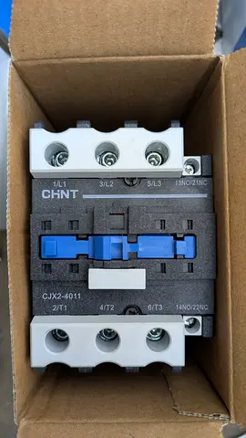 CHINT CJX2-4011 4-Pole Contactor (New in Box)