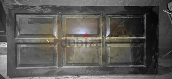 Solid Wooden Interior Door Slab — Single Panel, Prepped for Installation