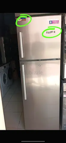 Silver Top-Freezer Refrigerator - Good Working Condition