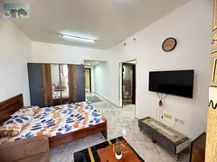 **Furnished Studio for Rent – Al Rashidiya 1 | Sea View** A fully furnished studio with a separate