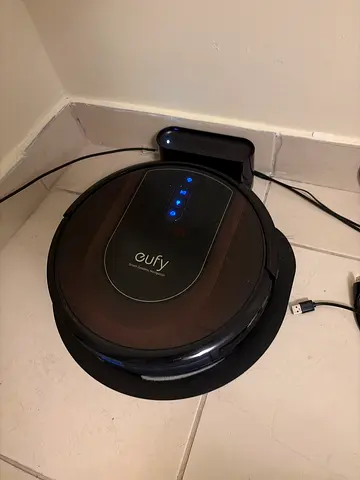 Eufy G30 Hybrid Robot Vacuum Cleaner — compact, working condition
