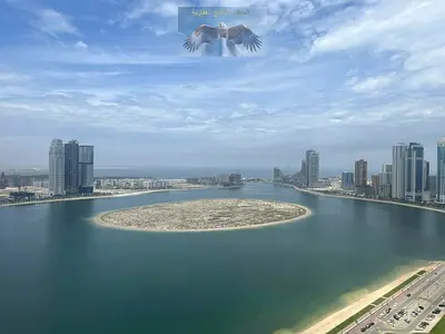 الخان | افخم ثلاث غرف وصالة | اطلالة بحرية | تكيف مجانا | باركن مجانا | جم ومسبح | غرفة خادمه | موقع مميز على مخرج دبي