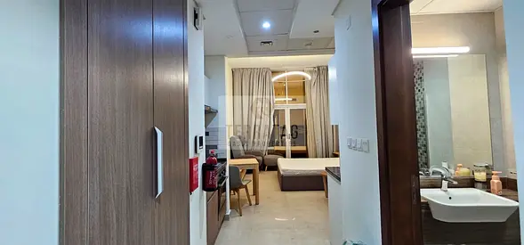 Furnished Studio | Azizi Star | close to bus stop | chiller free