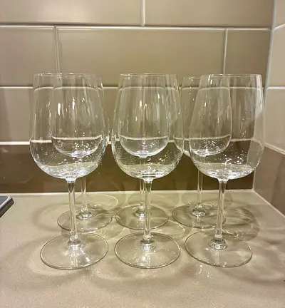 Set of 6 IKEA STORSTINT glasses
