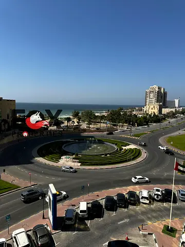 Bedroom Hall Apartment for Rent on Corniche Direct Full Sea View Spacious Layout Free AC Parking Maid Room Prime Location