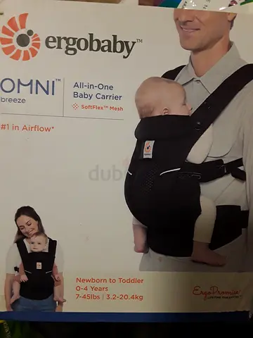 Ergobaby Omni All-in-One Baby Carrier (Black) - Good Condition
