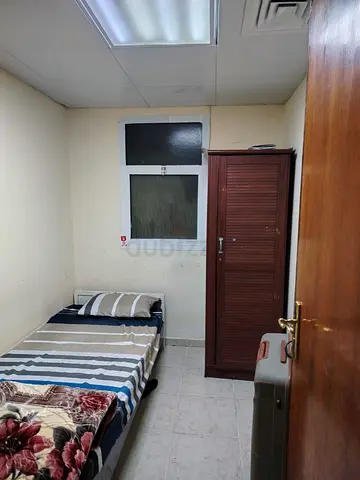 Fully furnished C/ac room (Maid room) available in a tourist club for one Indian lady, rent 1000 Dhs