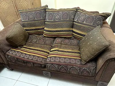 Sofa set - 3 Pcs Set - [ 2 x 2-Seater + 1 Large Sofa ]