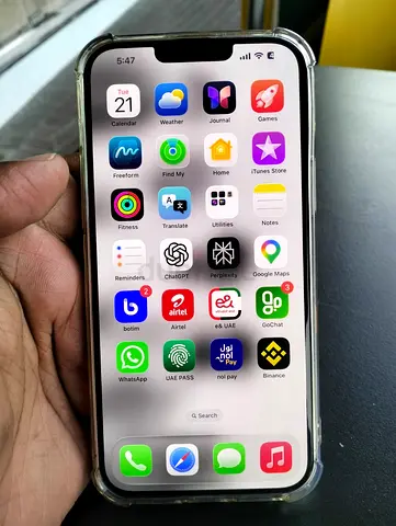iPhone 13 pro max in clear case - good working condition