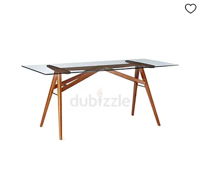 West Elm Jensen dinning collection with 4 chairs