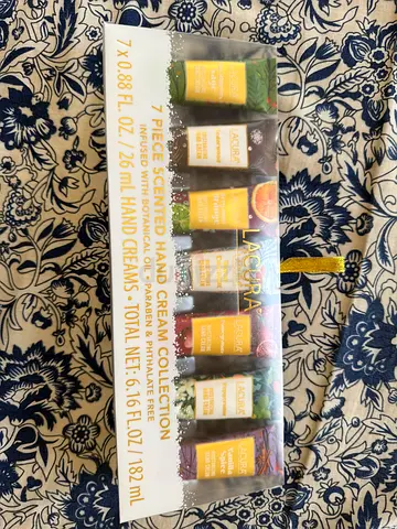 Lacura 7-piece Scented Hand Cream Collection - Brand New, Sealed