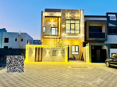 6 master bedroom villa in Al Zahia, Ajman, on a main street, all fees included