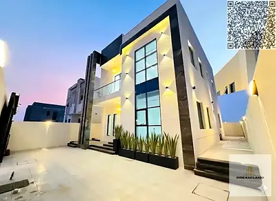 فيلا عصرية 4 غرف للبيع في الحليو 2 عجمان | مساحات واسعة | شامل جميع الرسوم