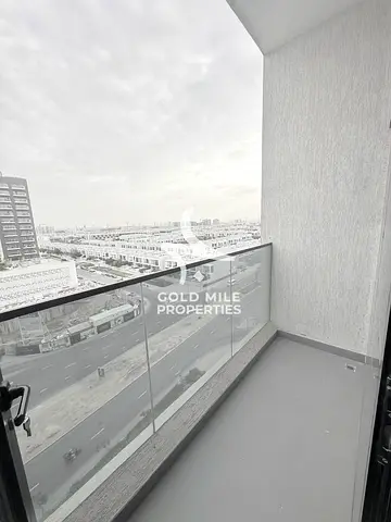 Modern 1BR | 2 Balconies | High Floor | Near Metro