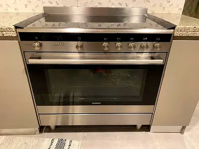 Siemens latest model IQ-700 electric ceramic 5 hobs stove oven fan cooking range 90x60 by tara