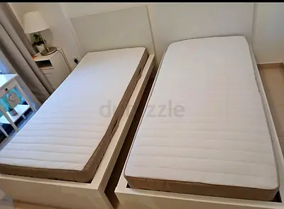 Ikea single beds with mattress available in perfect condition