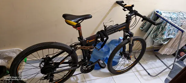 Used Rockrider Folding Mountain Bike - 26 Wheels, 21-Speed