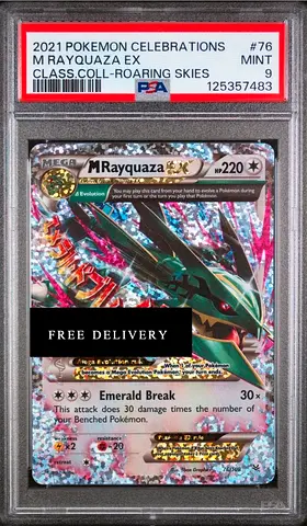 M Rayquaza EX 2021 76/108 25th ( vintage ) FREE DELIVERY 🔥