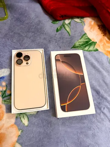 iPhone 16 Pro desert titanium with Original Box - Excellent Condition