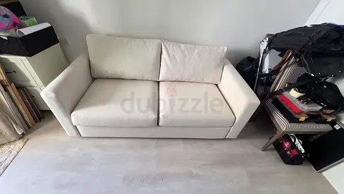 Ikea vimle two Seater Sofa bed Beige Light beige 2-seater sofa in good condition