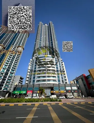 rent apartment 2room & living Corniche Ajman Tower