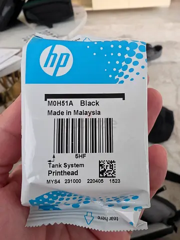 HP Original Black Ink Cartridge (MOH51A) - Sealed