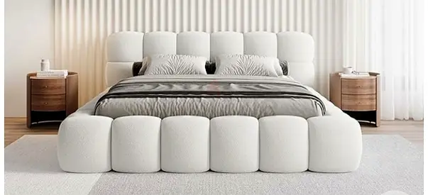 Stylish cozy 180*100 king size Bed